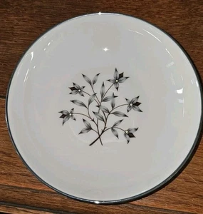 Lenox Princess Fruit/Dessert/Sauce Bowl X-516 Mid-Century Modern MCM Platinum - Picture 1 of 4