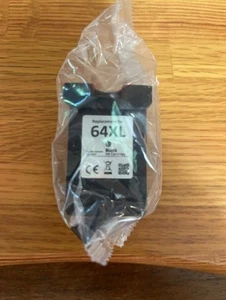 64XL Czarny wkład atramentowy Zamiennik do atramentu HP 64 XL (1 opakowanie) Nowy, zapieczętowany - Zdjęcie 1 z 1