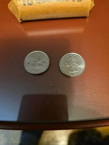 2000 P VIRGINIA STATE QUARTER ROLL / 40 COINS Circulated - Bild 1 von 2
