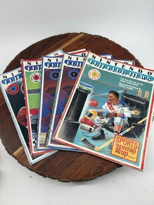 Nintendo Fun Club News Vol 1 # 4 Winter 1987 Mike Tyson's Punch-Out Zelda Link - Image 1 of 4