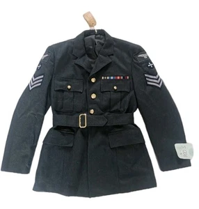 British Royal Air Force Dress Uniform Jacke No1 Kleid Uniform 40er Jahre Wochenende - Bild 1 von 8
