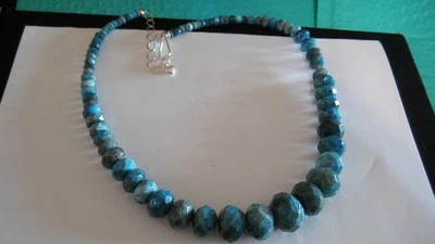 COLLAR JAY KING PLATA ESTERLINA NUEVO SIN ETIQUETAS, 18" MÁS LARGO Foto 1 de 3