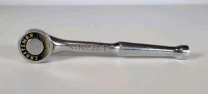 Vtg CRAFTSMAN 1/4 Drive Ratchet GOLD LABEL Quick Release 43771 EE 7 USA - Imagen 1 de 8