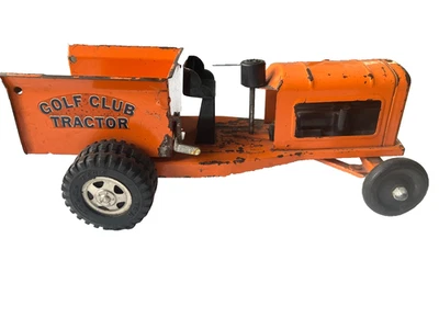 Tractor de palos de golf Tonka 1961 vintage - Falta volante y puerta trasera Foto 1 de 4
