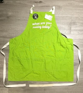Autentico Grembiule Joann Fabric Store 100% Cotone "I'm A Sewist" Spilla Dipendente Verde - Foto 1 di 16