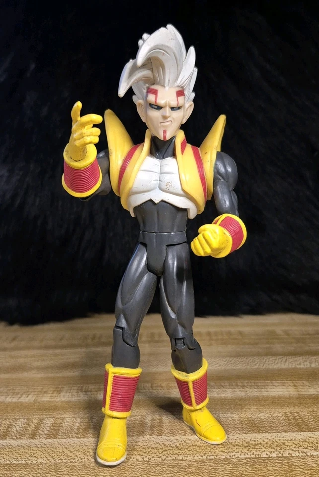 Figura Dragon Ball GT Baby Vegeta Super Unleashed Fury Jakks Pacific DBZ 7" 2004 Foto 1 de 4