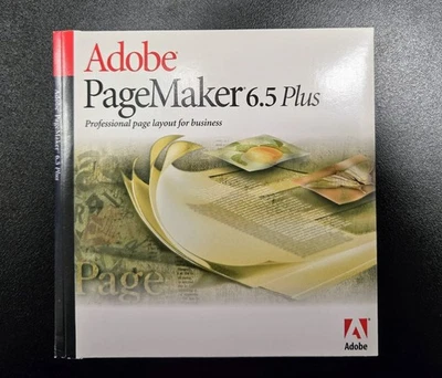 Adobe PageMaker 6.5 Plus diseño de página profesional para empresas  Foto 1 de 3
