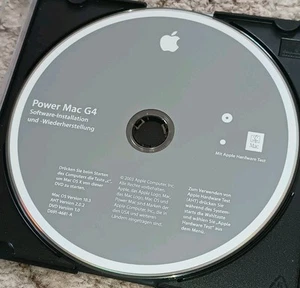 Instalación de software Apple Power Macintosh G4 recuperación DVD Mac OS 10.3 - Imagen 1 de 2