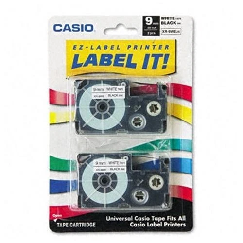 Casio XR9-WE/2S Label