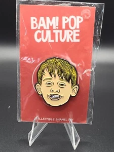Home Alone Macaulay Culkin Enamel Pin Bam Box Exclusive Filthy Animals Fan Art - Picture 1 of 1