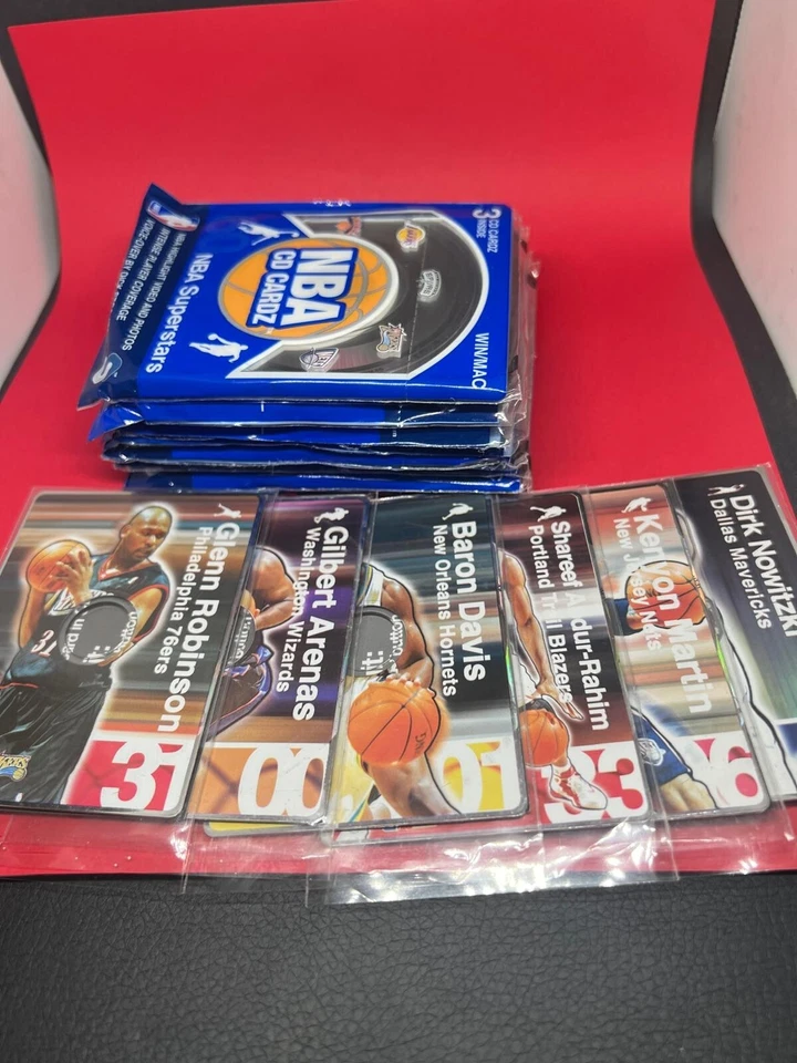 NBA CD CARDZ, NBA Superstars, Highlight Video and Photos, New - Image 1 of 4