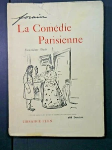J-L Forain LA COMEDIE PARISIENNE PAR JEAN-LOUIS FORAIN. 188 ZEICHNUNGEN - Bild 1 von 12