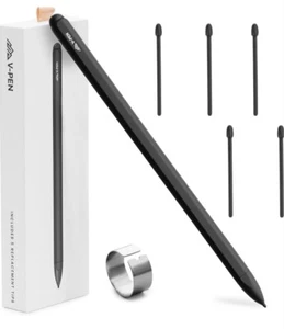 Stylet V-Pen EMR Remarquable 2 Stylo de Remplacement avec Gomme Numérique + 5 Embouts - Photo 1/10