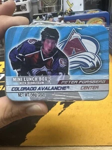 Mini lonchera Dart con chicle Colorado Avalanche Avs Peter Forsberg de colección - Imagen 1 de 7
