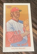 STEVE CARLTON 2023 Topps 206 High Series 95 MORTON BRICK BACK PR 25 Phillies