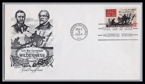 US FDC # 1181 5c Battle of the Wilderness Artmaster 1964, 9e295 - Picture 1 of 1