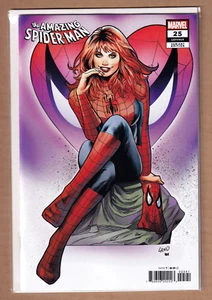 AMAZING SPIDER-MAN #25 MARY JANE VARIANT ~ GREG LAND MARVEL 2023 NM- - Picture 1 of 1