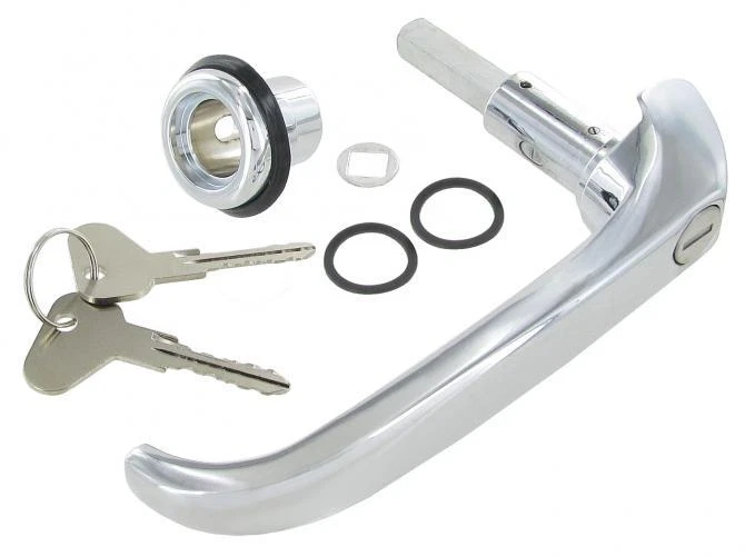 MANIJA EXTERIOR PUERTA CORREDERA CON LLAVES PARA VOLKSWAGEN TIPO 2 BUS TRANSPORTER 68-73 Foto 1 de 1