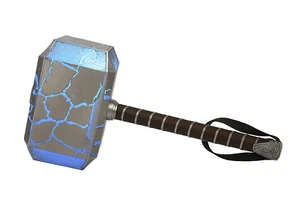 Marvel Legends Series Mighty Thor Mjolnir Hammer Deluxe Replica - Thor Love & - Picture 1 of 5