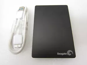 Seagate Backup Plus Portable Drive 1TB SRD00F1 1K9AP1-501 USB 3.0 Black - Picture 1 of 2