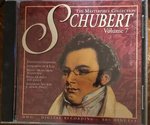 The Masterpiece Collection Schubert Vol 7 Cd 1797-1828 New Sealed - Foto 1 di 3