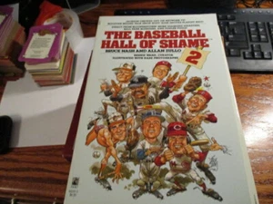 The Baseball Hall of Shame by Allan Zullo and Bruce M. Nash (1986, Trade... - Foto 1 di 2
