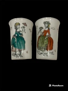 Vintage Ardault Porcelian Cups Set Of 2 - Picture 1 of 5