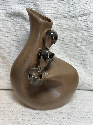 Fuente de agua MCM abstracta 12" de alto, 10" de ancho, 8" de profundidad, escultura Marcado OOAK Foto 1 de 4