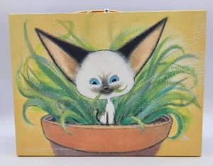Skippy John Jones Cat Puzzle Carrying Case/ Suitcase Judy Schachner Double Sided - Bild 1 von 9