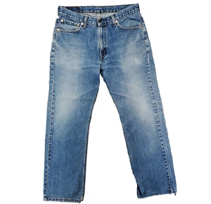 Levi's 581 Herren Jeans 34x30 Stone Wash Straight Leg Lightly Distressed Blau - Bild 1 von 14