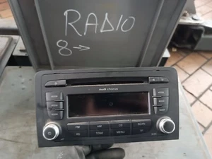 Audi A3 8P Facelift Radio CD Autoradio Chorus II Doppel-DIN 8P035152F - Bild 1 von 6