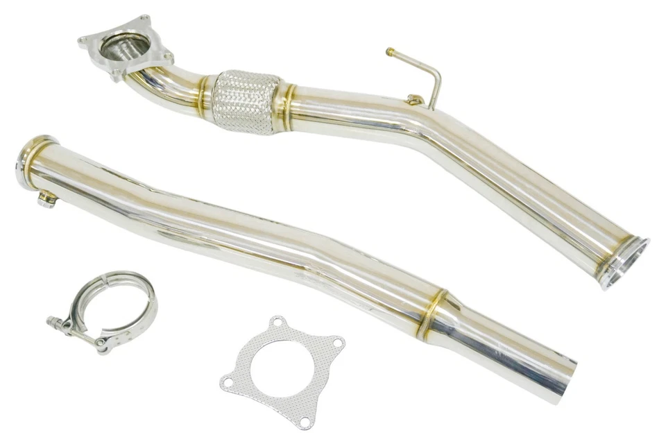 DOWNPIPE TUBE AFRIQUE AUDI A3 8P SEAT LEON VW EOS GOLF V VI SCIROCCO TFSI - Immagine 1 di 4