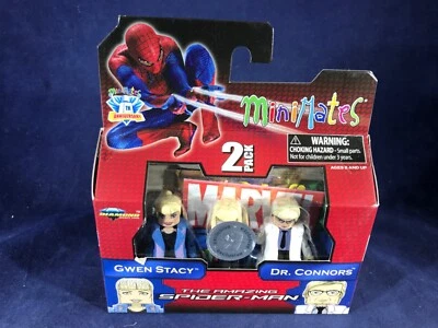 X2-34 MINIMATES ACTION FIGURE 2-PACK - GWEN STACEY & DR. CONNORS - EXCLUSIVE! Foto 1 de 4