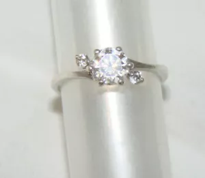 s.Oliver Ring Solitär 1,35 ct 925 Sterlingsilber Gr 52 Brillantschliff - Bild 1 von 7