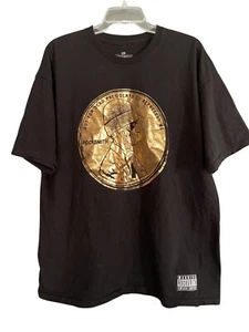 Dead Presidents Rocksmith Penny camicia grafica uomo taglia XL rara Lincoln - Foto 1 di 7