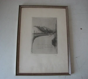 GINO GANDINI PRINT PANEL - REGGIO EMILIA - Picture 1 of 7