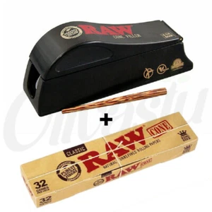 Raw Cone Filler Mega Pack 32 Pre Rolled Cones Bundle Classic Organic Gift Set - Picture 1 of 1