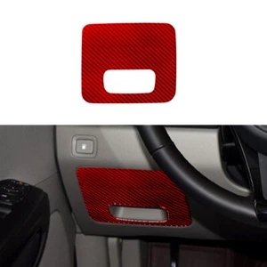 Cubierta de embellecedor de caja de fusibles lateral de fibra de carbono roja para KIA Sedona 2015-2016 - Imagen 1 de 14