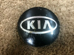 Kia Products : 2006, 2007, 2008, 2.25-inch, Black & Chrome Center Cap - Picture 1 of 7