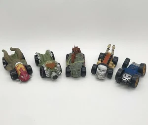 5 Pirates of the Caribbean Disney Racers Druckguss Rennwagen Konvolut - Bild 1 von 12