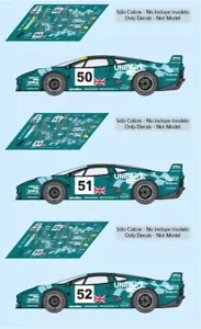 Decals Jaguar XJ220 C Le Mans 1993 Race 1:32 1:24 1:43 1:18 slot calcas - Bild 1 von 4