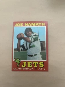 1971 Topps #250 New York Jets Joe Namath EX-NRMT Condition. - Picture 1 of 3