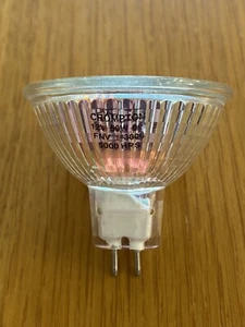 5x Crompton Lamps MR16 GU5.3 12V 50W 60* Cool White Halogen Bulbs UV Blocking - Picture 1 of 3