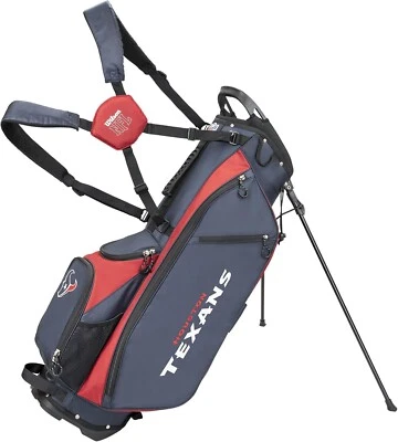 Bolsa de golf Wilson NFL - Carry, Houston, roja.        (Ahorra 37%) Foto 1 de 4