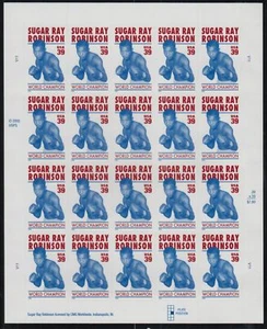 2006 Sugar Ray Robinson boxer 39c Sc 4020 mint pane of 20 - Picture 1 of 1