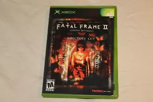 Fatal Frame 2 Crimson Butterfly Director's Cut Xbox COMPLETE - Picture 1 of 7