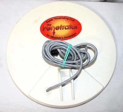11" Super Penetrating Coil for Minelab SOVEREIGN Deep target finder tested - Image 1 of 2
