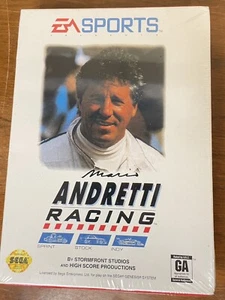Mario Andretti Racing EA Sports Sega Genesis BRAND NEW Sealed-! - Picture 1 of 4