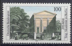 Germany 1991 Yvert # 1352 singing academy Architecture MNH VF - Picture 1 of 1