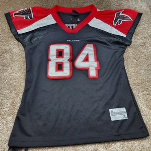 Women's Atlanta Falcons #84 Roddy White Reebok Red Game Jersey Drawstring - Picture 1 of 9